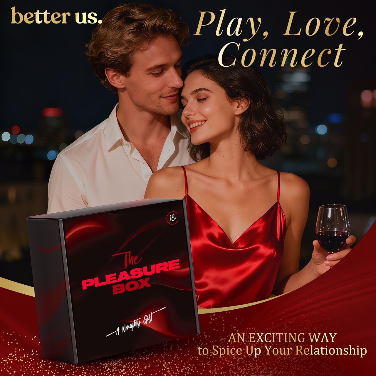 THE PLEASURE BOX Sexy Gift Basket