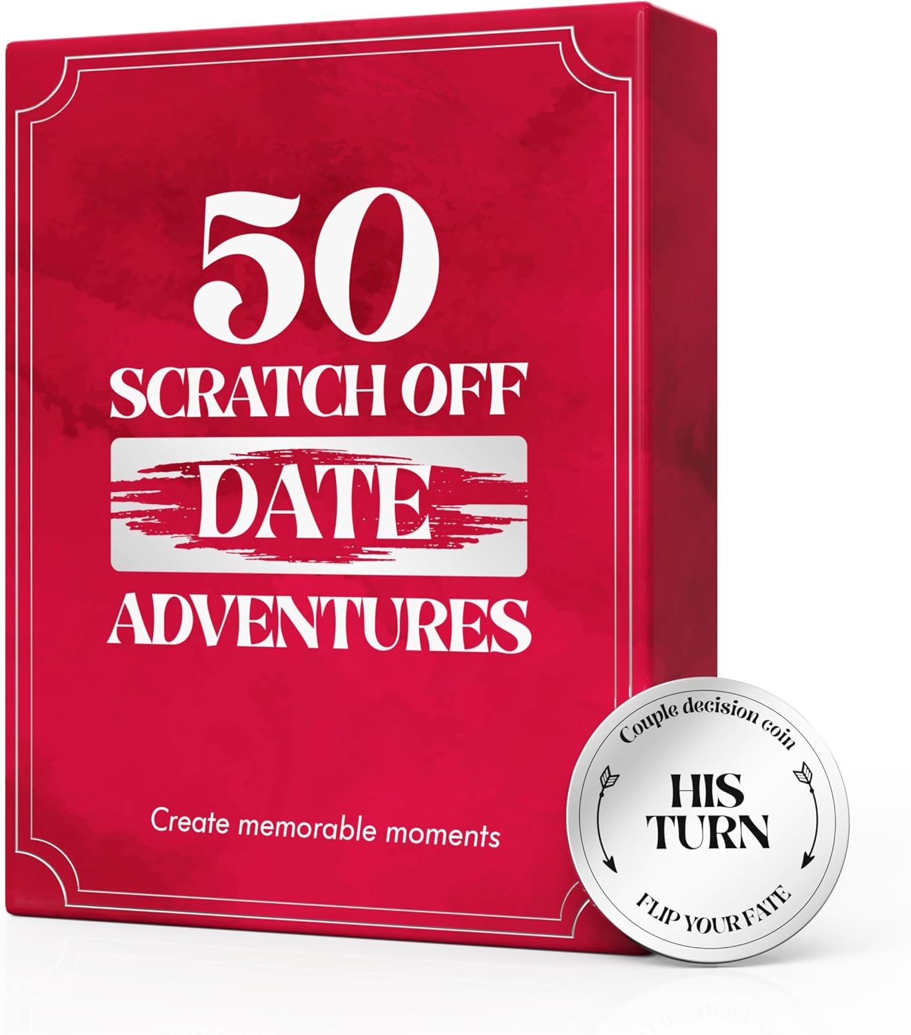 50 Scratch Off Date Adventures - A Date Night Box