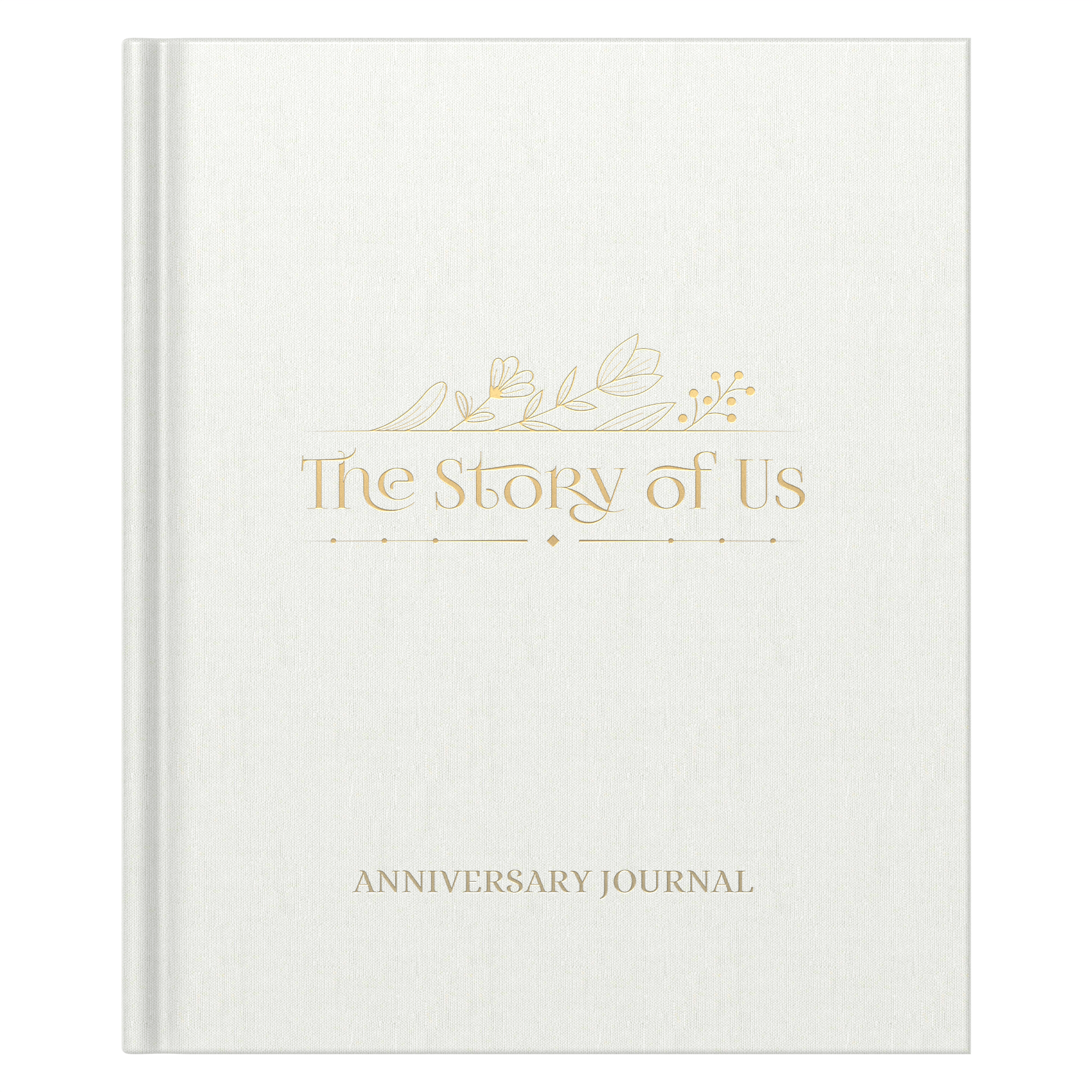 The Story of Us - Anniversary Journal Ivory