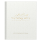 THE STORY OF US Anniversary Journal - Ivory