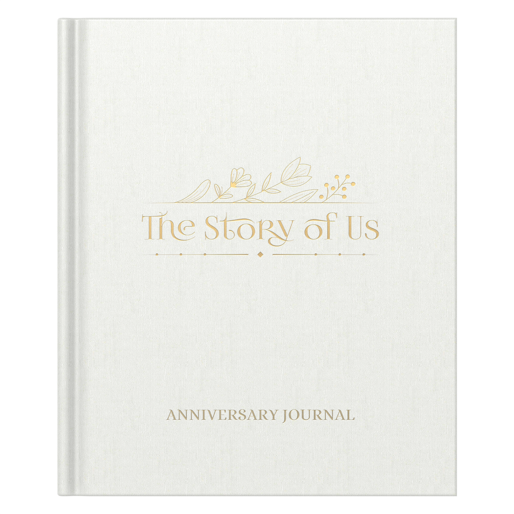 THE STORY OF US Anniversary Journal - Ivory