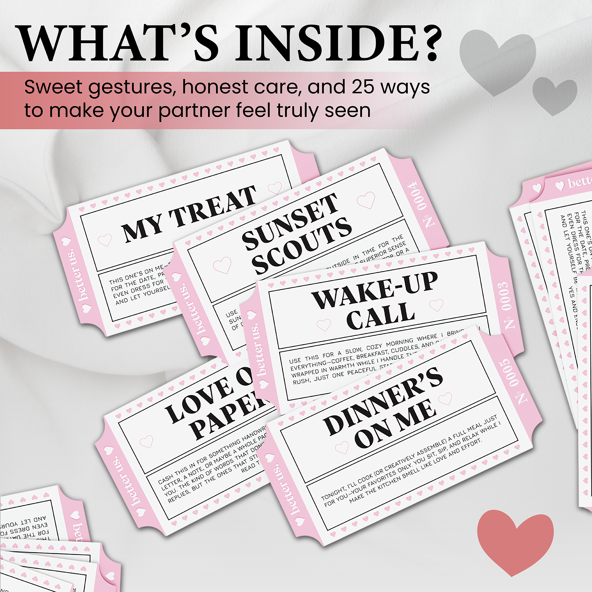 25 Romantic Couples Vouchers